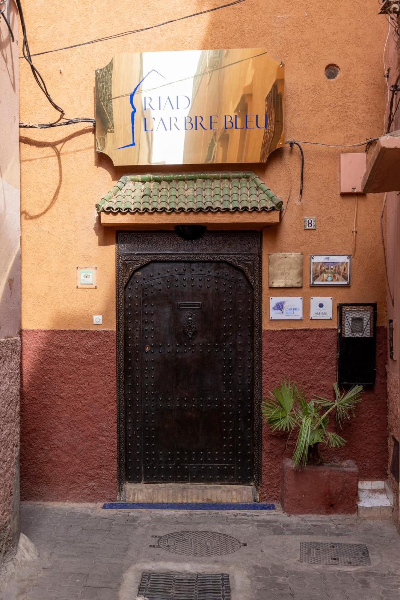 Riad Arbre Bleu Marrákes Kültér fotó