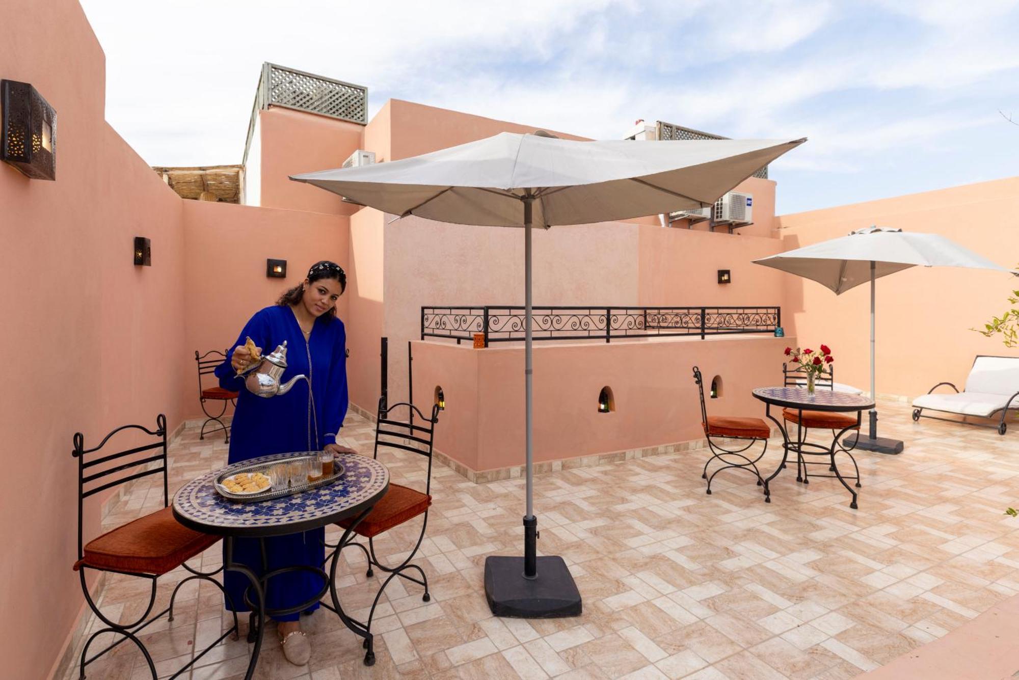 Riad Arbre Bleu Marrákes Kültér fotó